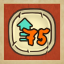 Raise level to 75