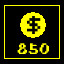 Your Score is 850