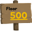 Arrive on the 500th floor