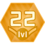 Reached level 22