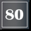 Passed level 80