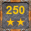 250 stars