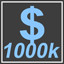 1000k Earned