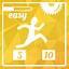 Won 10 Easy Level