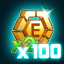 Double E-coin 100x