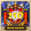 Reach user level 250