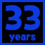 33 years!