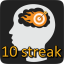 Accuracy: 10 streak medium