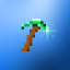 Emerald pickaxe
