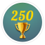 Win 250 games