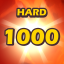 Complete Level 1000 on hard difficulty