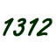 1312 points