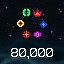 80,000 Dots