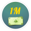 Win more than 1M credits per game