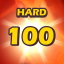 Complete Level 100 on hard difficulty