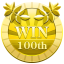 100th Multi play win