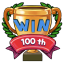 100th Multiplayer Win