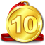 10 Gold Medals