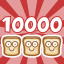 10000 Total Toasts