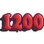 Finish 1,200 location.