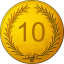 10 gold