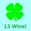 Thirteen Wins - Hard Mode