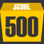 Scored 500 in Cube Mode