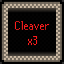 Cleaver x3