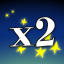 x2 10 times!