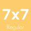 7x7 Regular Master