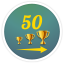 50 victories in a row