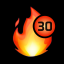 On a hot streak 30