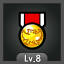 Accumulated Medals 100000