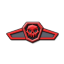 Warlord Badge equipped