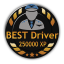 Best Driver 250,000 XP