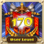 Reach user level 170