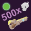 Kill 500 enemies with pistol