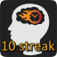 10 streak medium