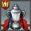 be champion in cup 1 time