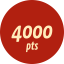 4000 pts