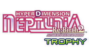 hyperdimension neptunia rebirth2 vita trophies