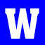 Blue W