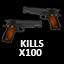 100 kills