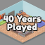 40 Years Played
