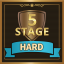 [HARD] Clear 5 stages