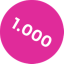 1000 Points