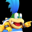 Defeated Larry Koopa