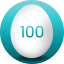 100 clicks on egg