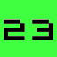 23 (green)