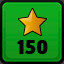 150 stars